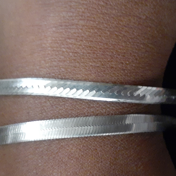 STERLING SILVER BRACELETS 925 - Picture 4 of 5